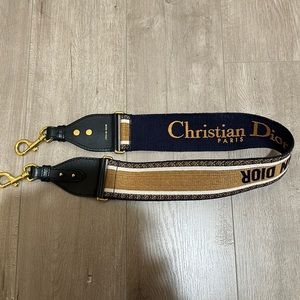 Christian Dior Blue/Orange Bag strap